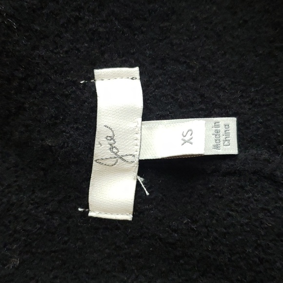 (XS) Joie 100% Wool Colorblock Long Sweater Vest Luxury Assymetrical Minimalist - Picture 3 of 9